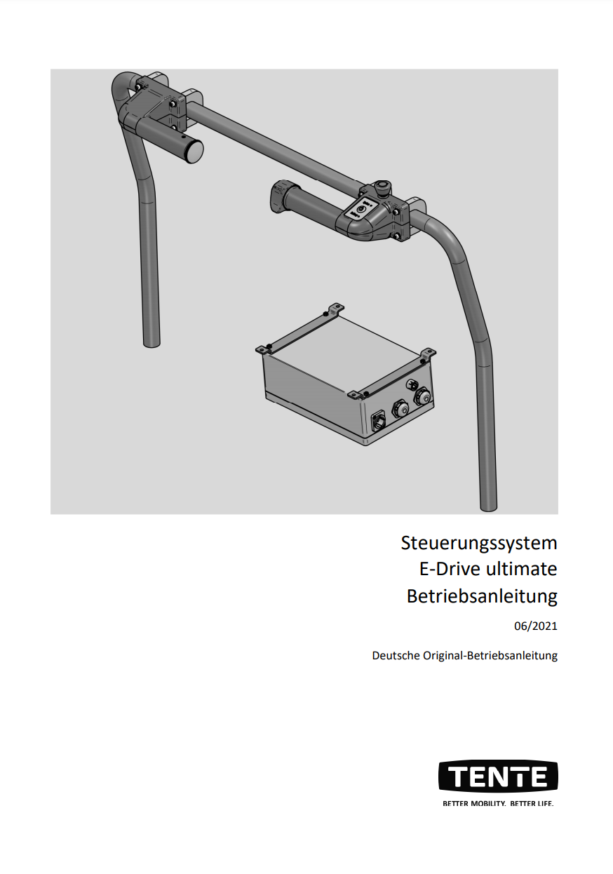 Betriebsanleitung Steuerungssystem E-Drive ultimate