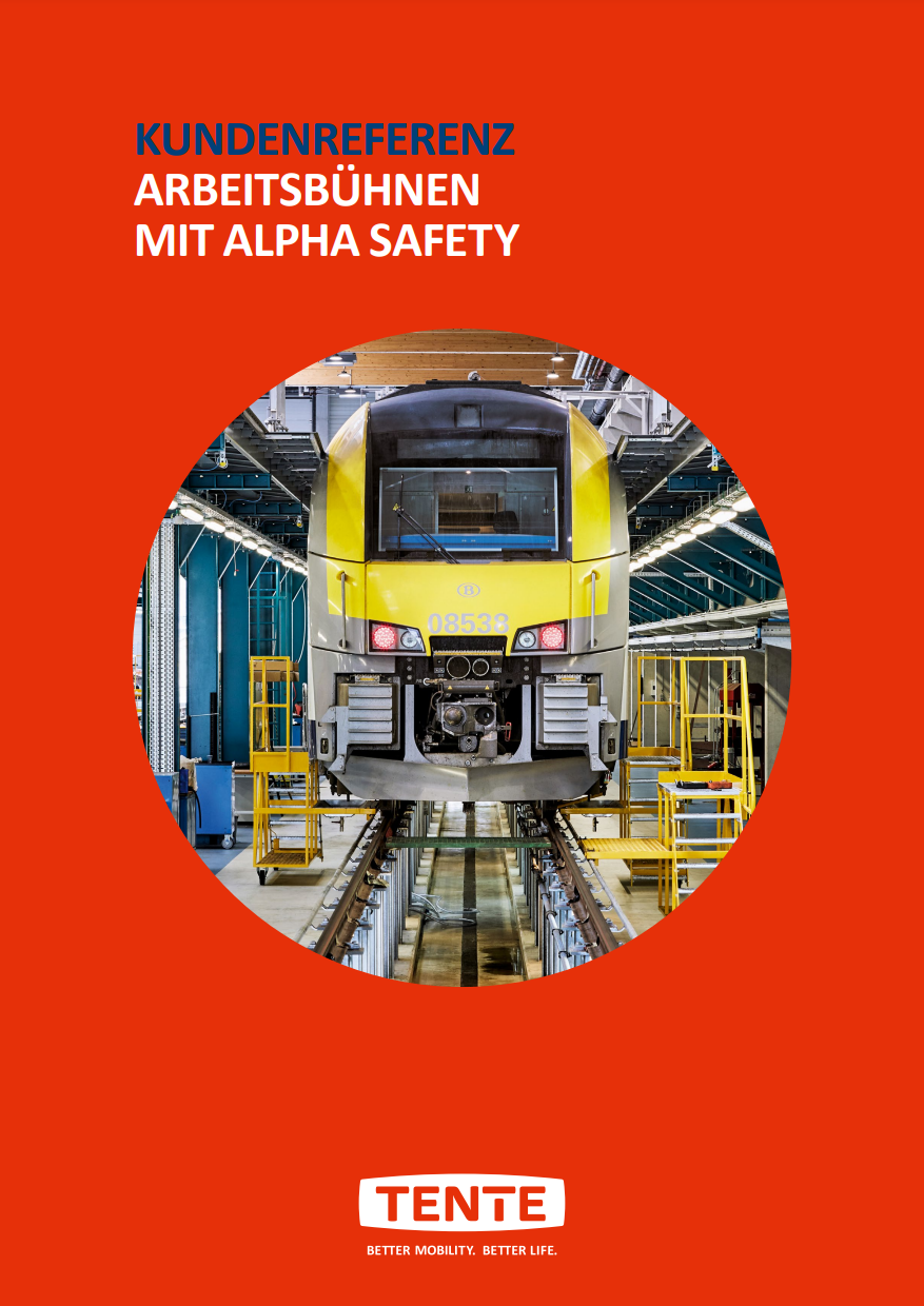 Arbeitsbühnen mit Alpha safety