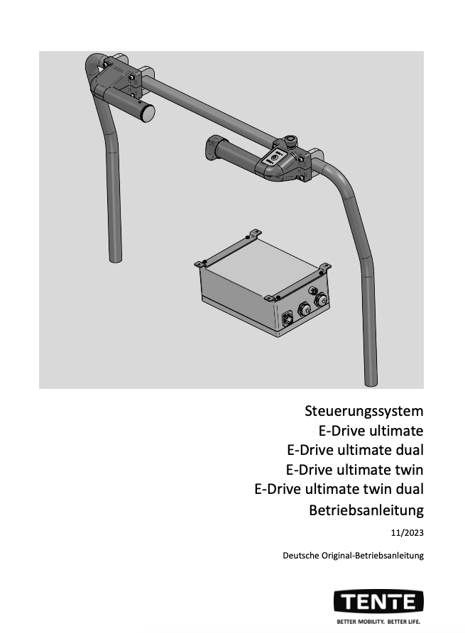 Betriebsanleitung Steuerungssystem E-Drive ultimate